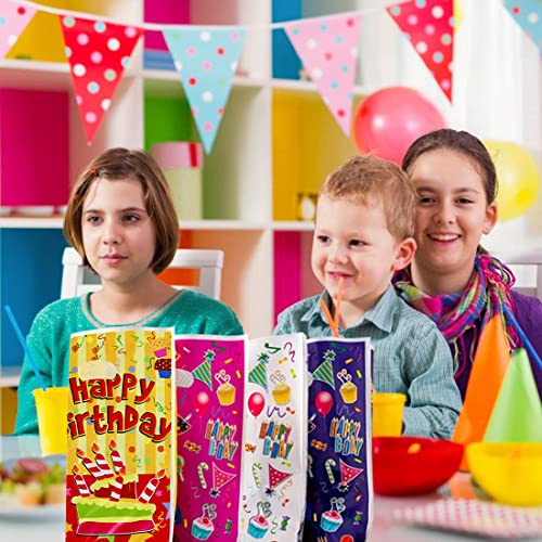 Confezione da 40 Sacchetti di Plastica a 4 Colori