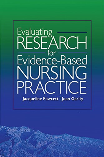 Evaluating Research for Evidence-Based Nursing Practice view 2