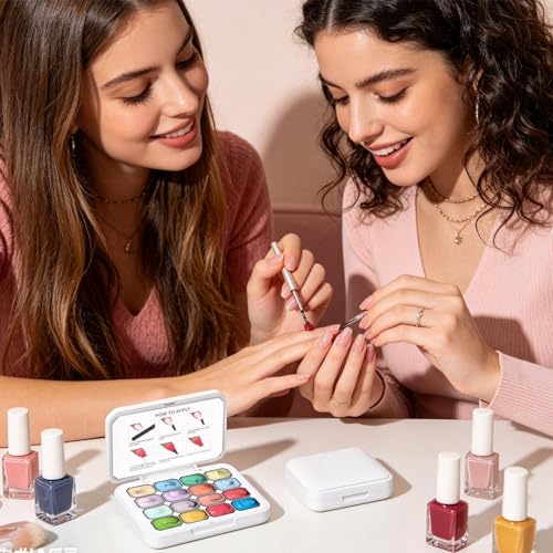 Gel de uñas patting pigmentado para solucionar los diseños de manicura difíciles 2