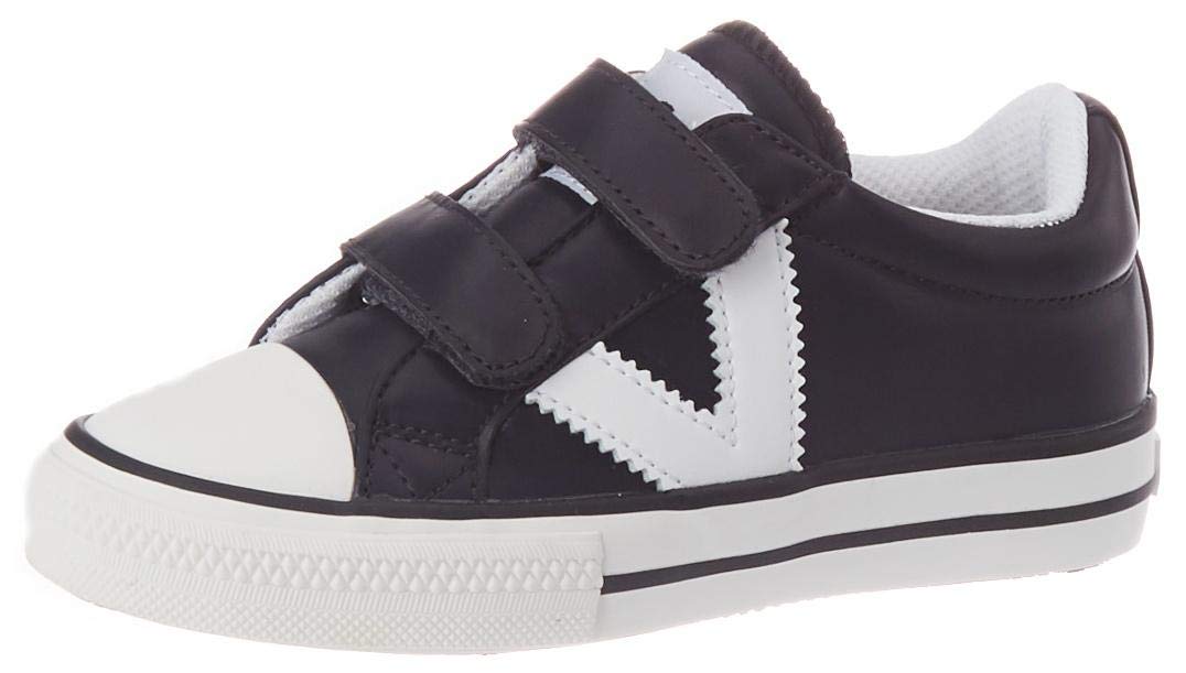 victoria Unisex TRIBU VEGANA CONTRASTE Sneaker, Marino, 5 UK