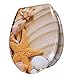 Produktbild Stel4Style WC-Sitz mit Absenkautomatik Klo Brille &Deckel Absenkbarer Toilettensitz und Klodeckel Klobrille und Toilettendeckel, Motiv:Sand