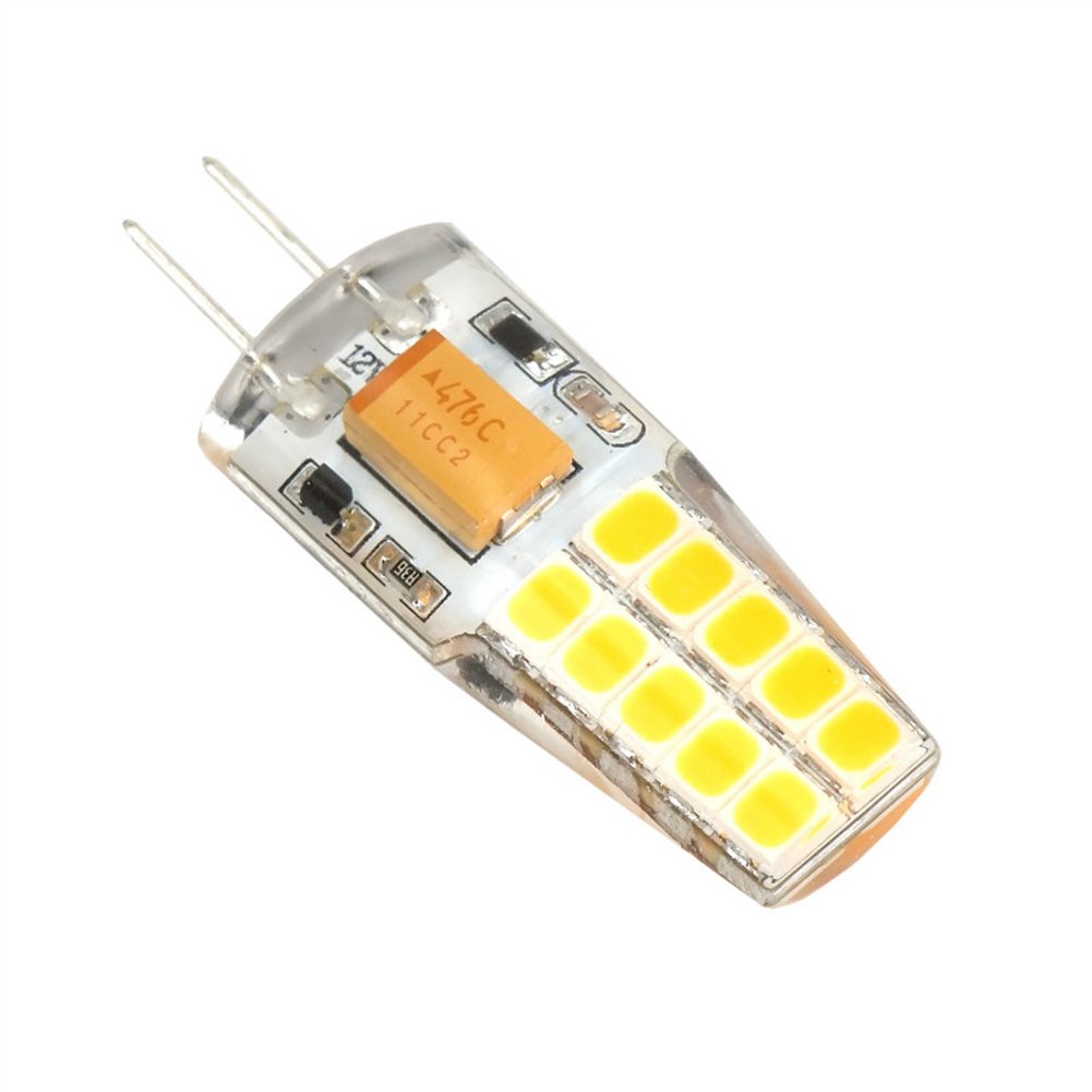 Xingyue Aile Luci a LED per esterni, G4 LED Lampadina 3 Watt AC 12V 20led 2835 SMD LED Lampada [Classe energetica A +] 10 pz (Colore : Bianco freddo)