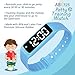 ABC123 Potty Training Watch - Baby Reminder Water Resistant Timer for Toilet Training Kids & Toddler (Blue)