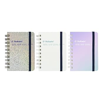 2冊セット　ロルバーンrollbahn ミニ　ホログラム　パールホワイト Amazon.co.jp: [デルフォニックス]ロルバーン ポケット付メモ