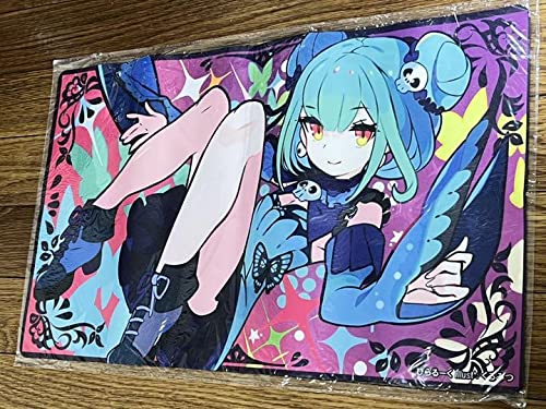 Amazon.co.jp: ホロライブ 潤羽るしあ 紫色 ぴらるーく プレイマット