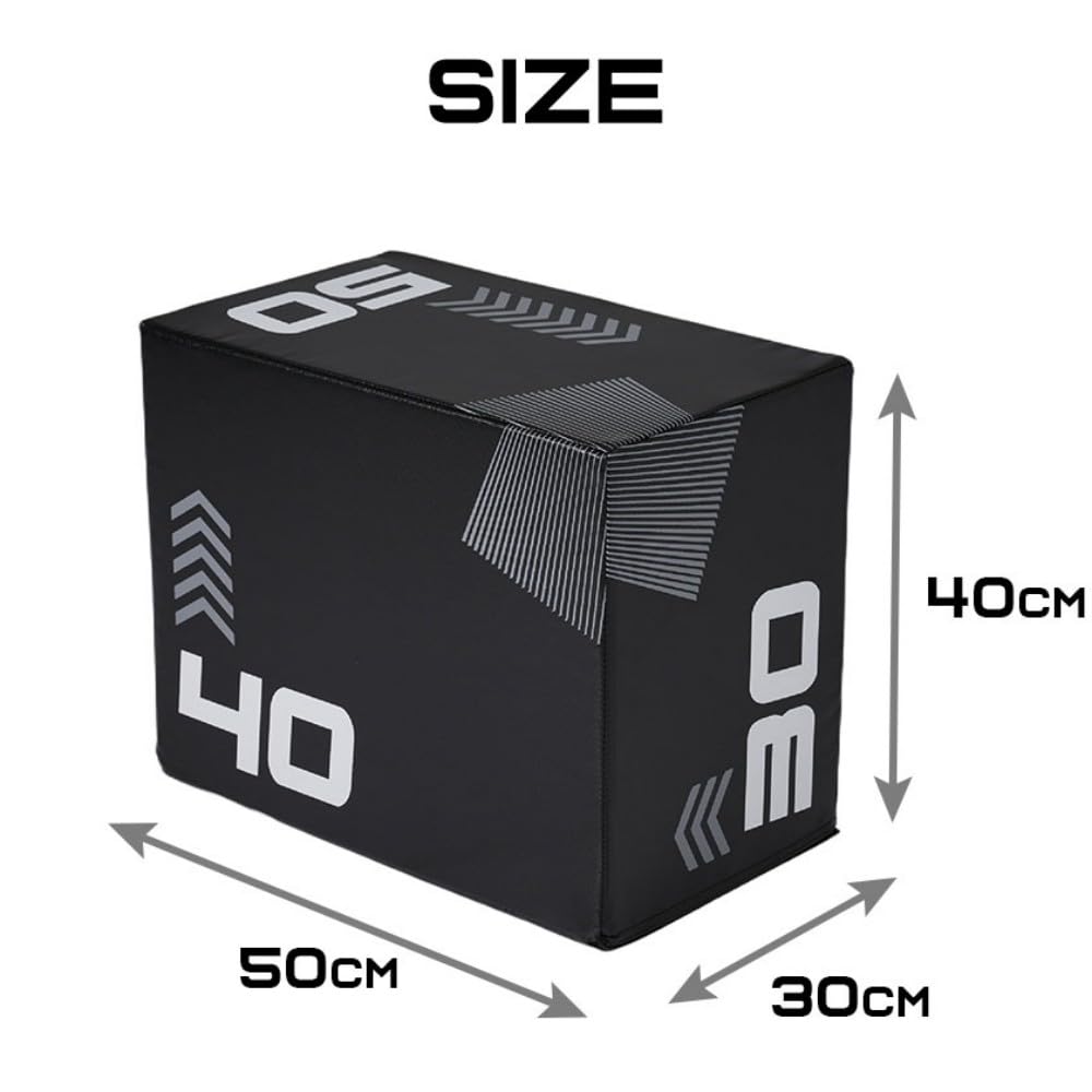 Amazon | BTM プライオボックス ソフト 40×50×60cm 昇降台 跳び箱