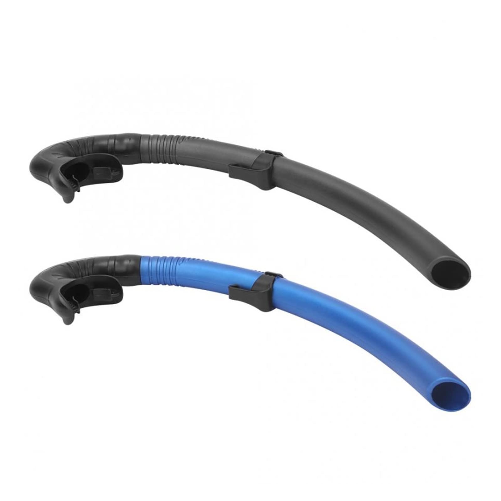 Tauchen Schnorchel Nassschnorchel -Tauch -Atemschlauch PVC + Silikonluft -Atemschlauch Schnorchel Rohr Unterwasser -Tauchschwimmen, Schwimmen, für Tauch- und Schnorchelaktivitäten ( Size : Biru )