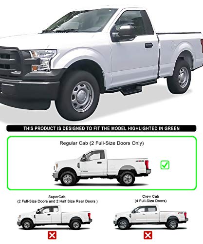 Estribos laterales Tuxtreme para Ford F150 y Super Duty miniatura 2