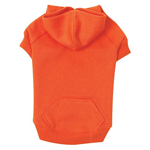 Zack & Zoey Basic Hoodie for Dogs, 24" X-Large, Vibrant Orange -  US2101 24 71