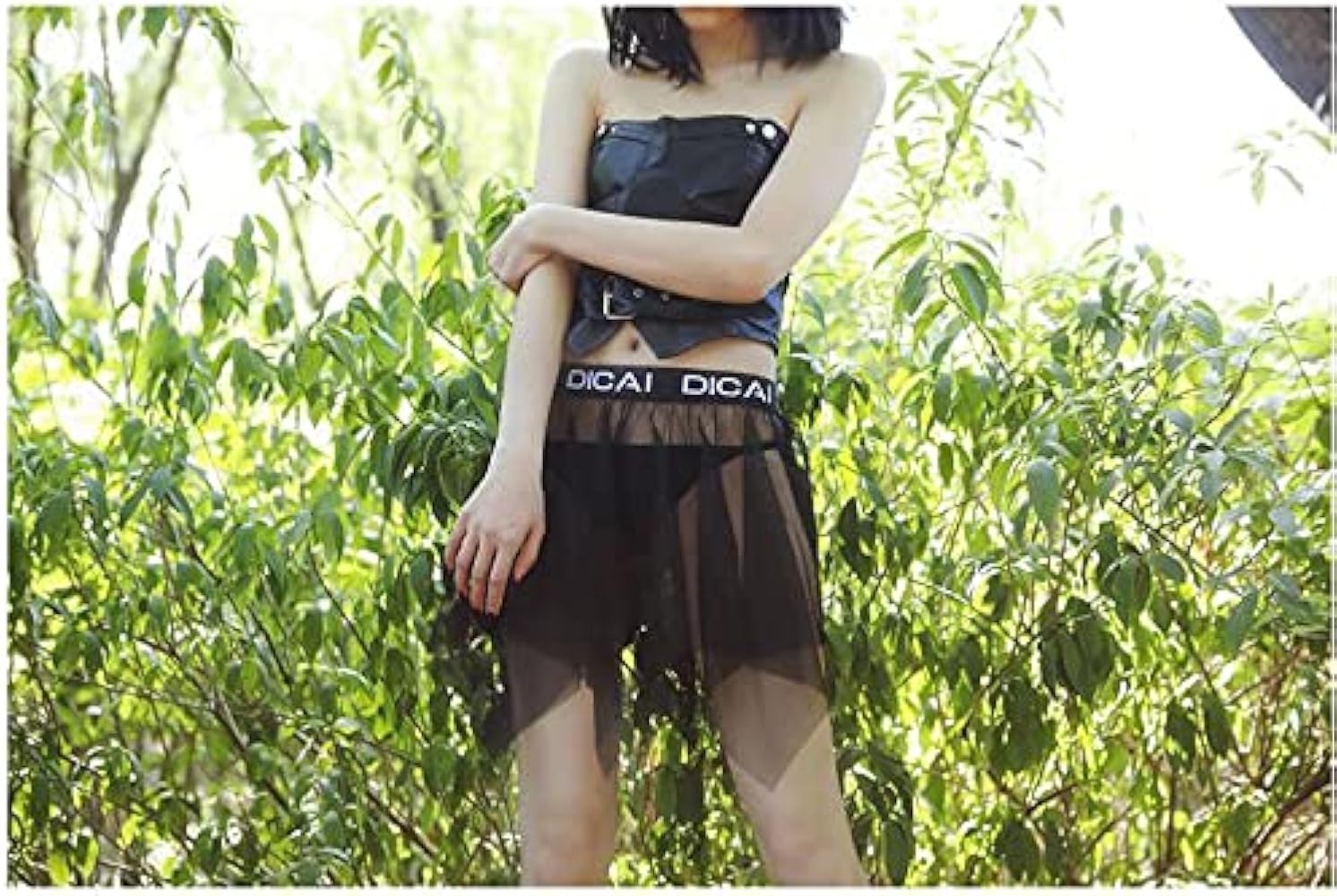 Amazon.co.jp: JIANGREN ミニスカート チュールスカート