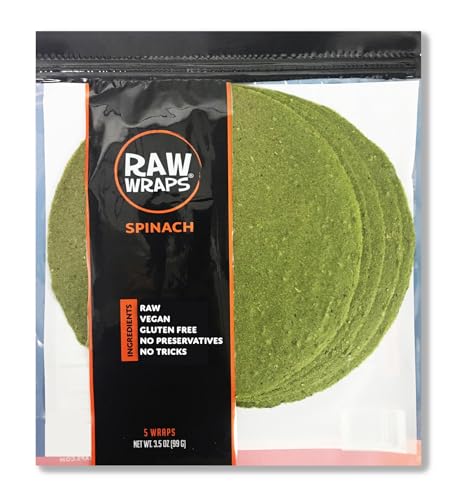 Raw Wraps Spinach