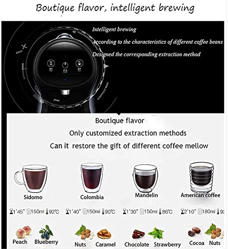 Máquina de café en cápsulas para el hogar, máquina de bebida inteligente de té con leche de soja 1600W - Imagen 7