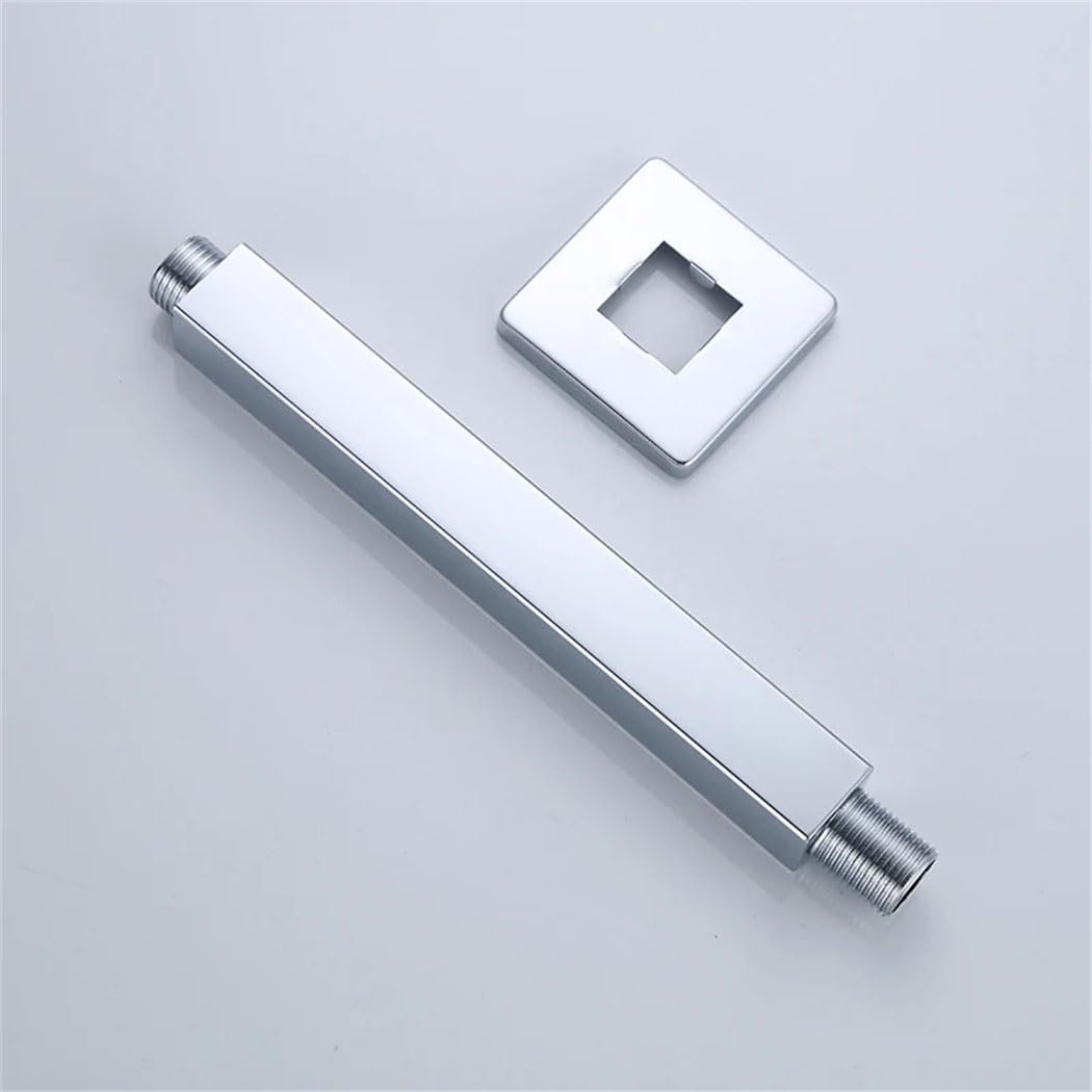 Bathroom Wall Mounted Shower Arm Extension Ceiling Stainless Steel Chromed Shower Head Arms Rod Hardware Accessories