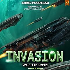 War for Empire: Invasion Audiolibro Por Chris Pourteau arte de portada