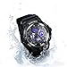 BASUMIU Mens Waterproof Watches Analog Digital Tactical Sports Watches for Men Military (C-Black)