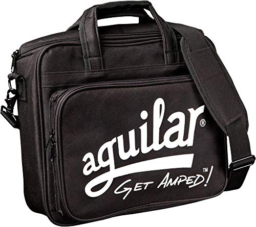 Aguilar Tone Hammer 500 Super Light 500 Watt Solid State Bass Amplifier Head With Drive Control, Fx Loop And Balanced Di Output With Water Resistant Bag And Instrument Cable #TOP3