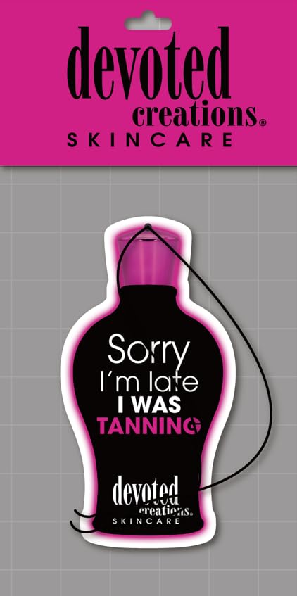 Devoted Creations - Sorry I’m Late I Was Tanning Air Freshener - Coconut Scented