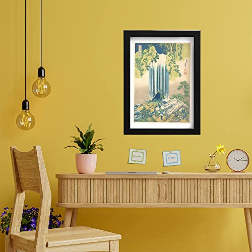 Cascade Yoro Hokusai affiche extra large mat sans cadre décoration - 7