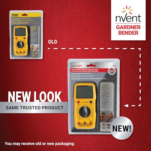 Image of Sperry Instruments DM6410 8 Function Digital Multimeter, Yellow