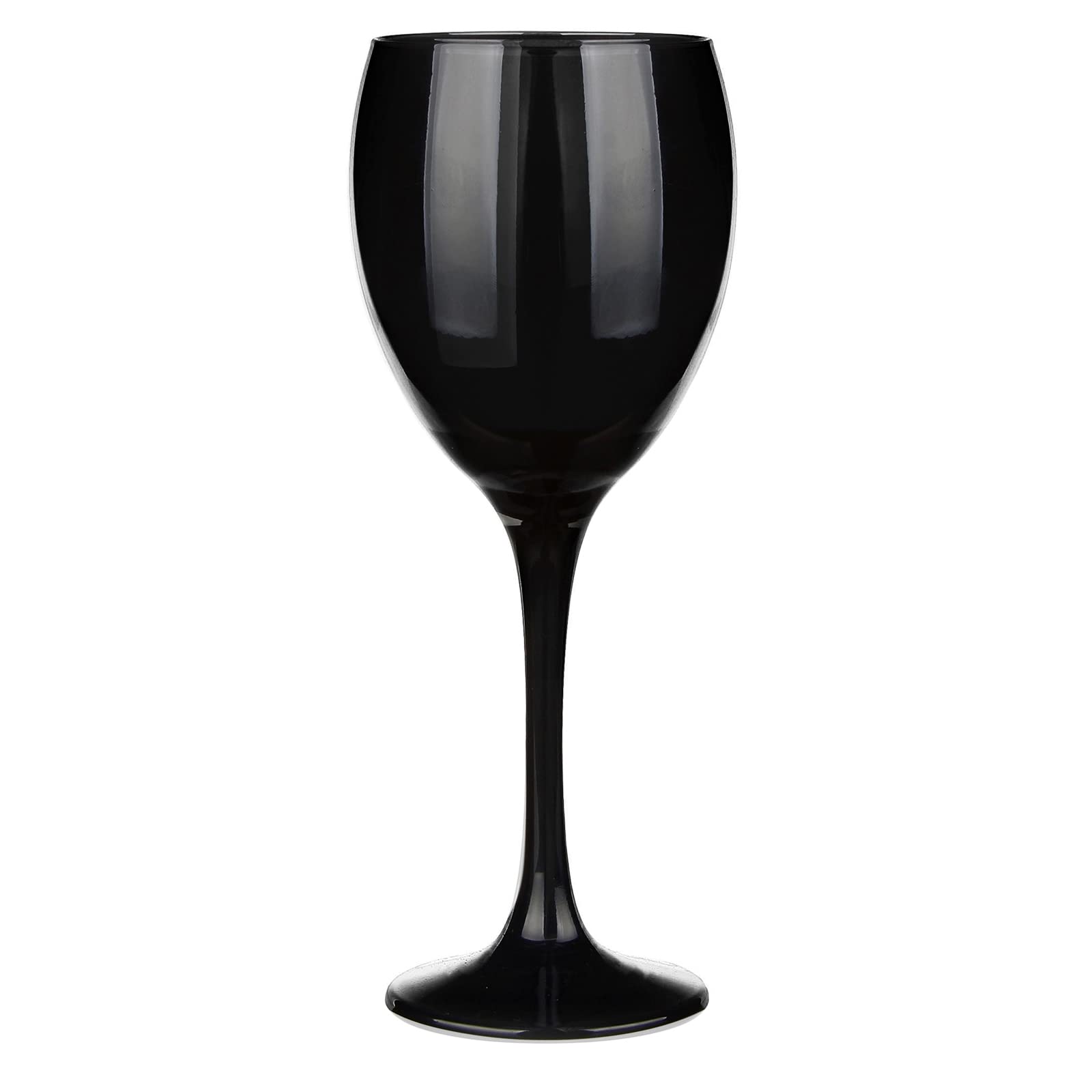 Glasmark Krosno Juego De 6 Copas De Vino 300Ml Negro (Paquete de 2)