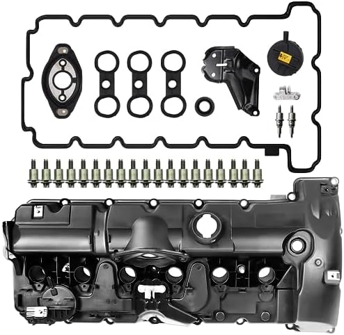 A-Premium Engine Valve Cover Set, with Oil Filler Cap & Gasket & Bolts ...