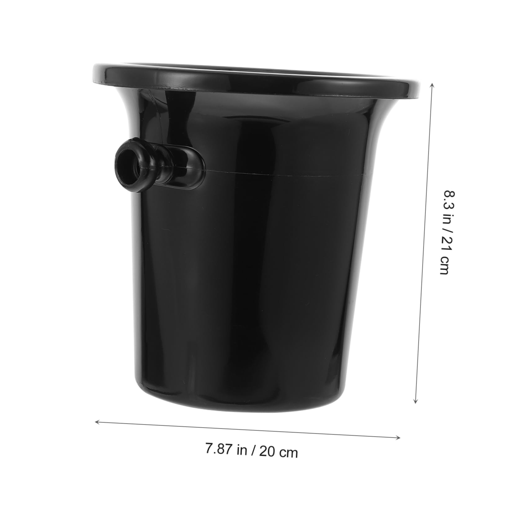 Healvian 2 piezas barril de hielo vino cubo escupir champán cubo de hielo refrigerador refrigerador congelador cubo de hielo cosas al aire libre bolsa artículos fiesta bañera Francia