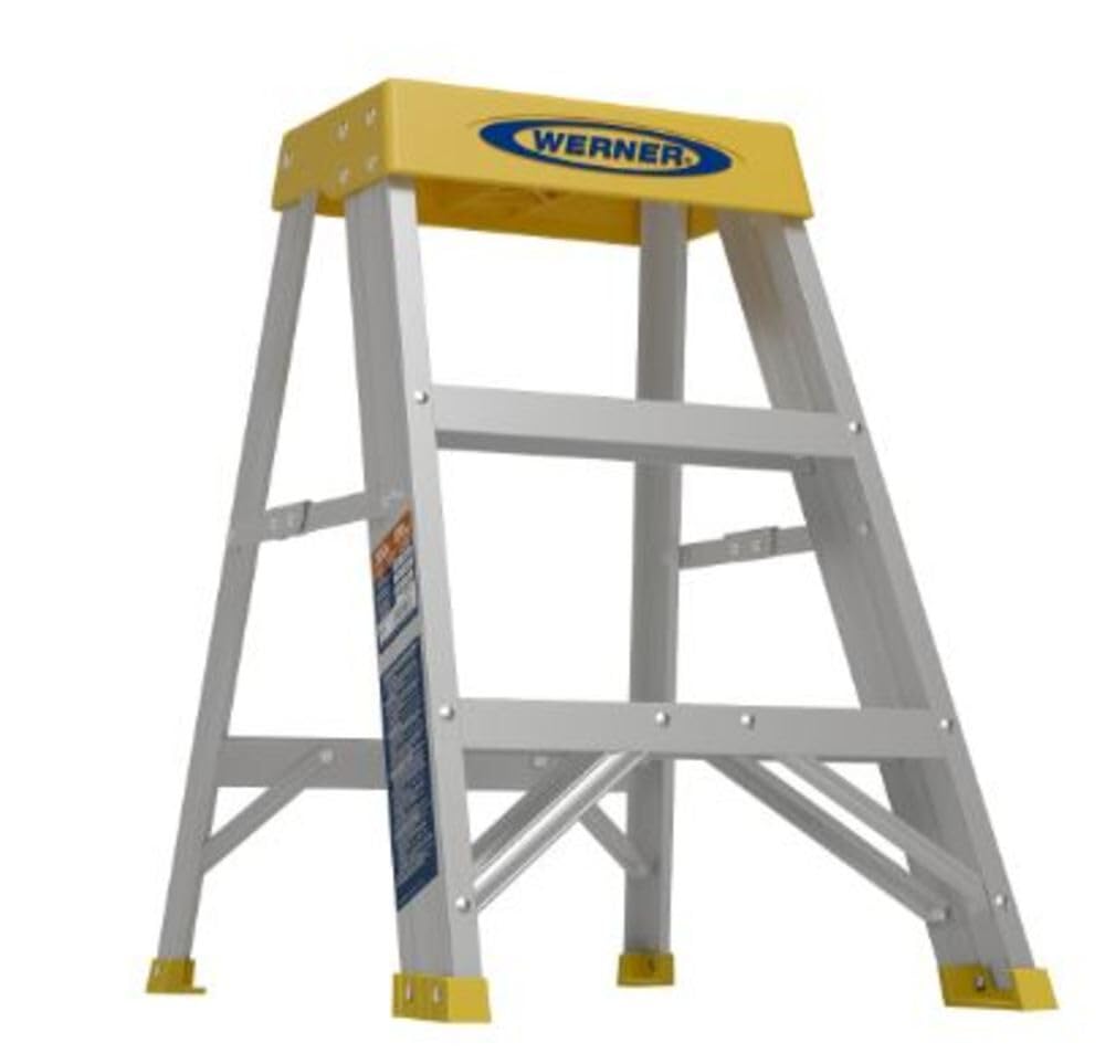Werner 150B ladders, 2 feet, Aluminum