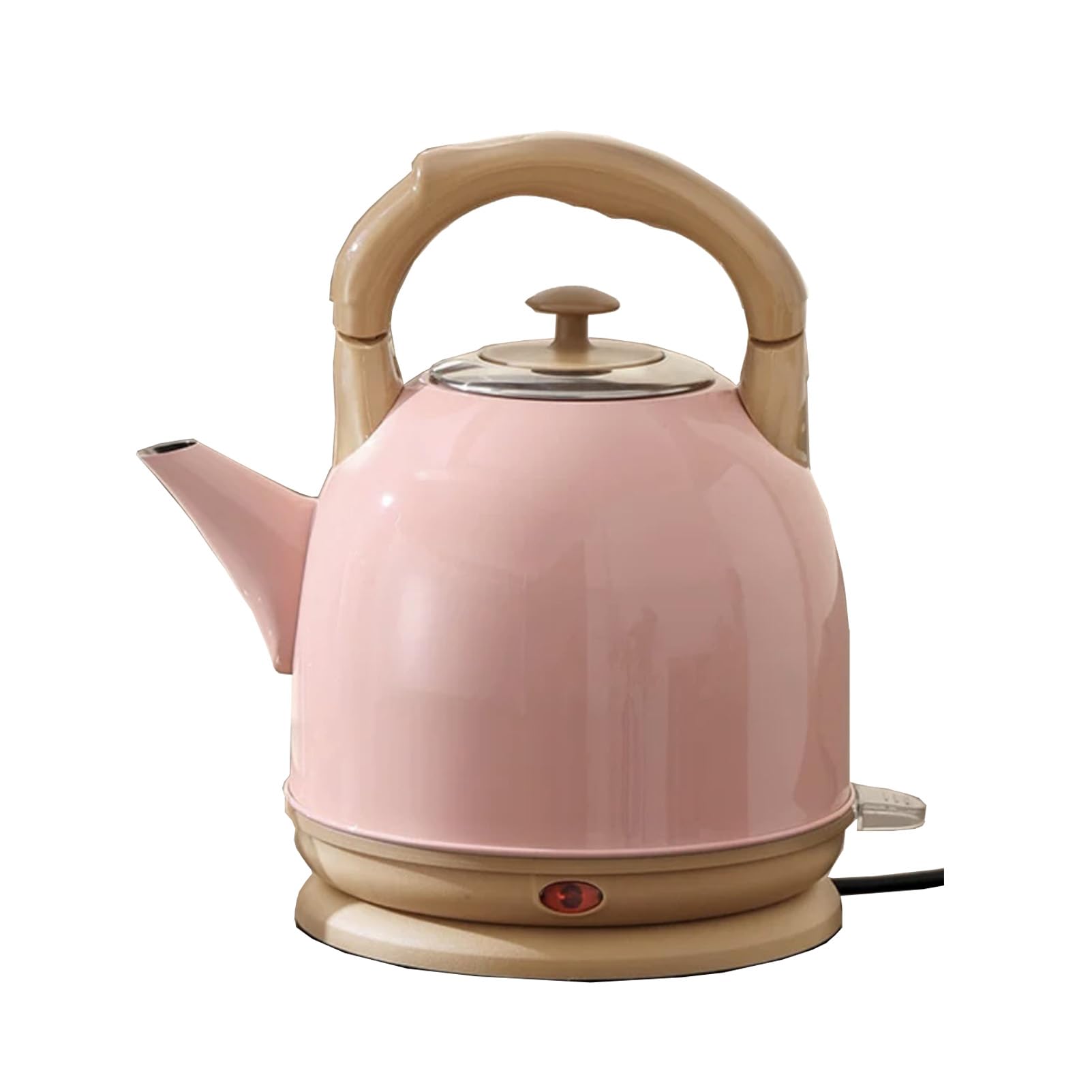 Elektryczny Czajnik Szybkokowalny, Czajnik Ze Stali Nierdzewnej 304, Szybkie Gotowanie, 5L, 1500W, Automatyczne Wyłączenie - OchronaPink,5l