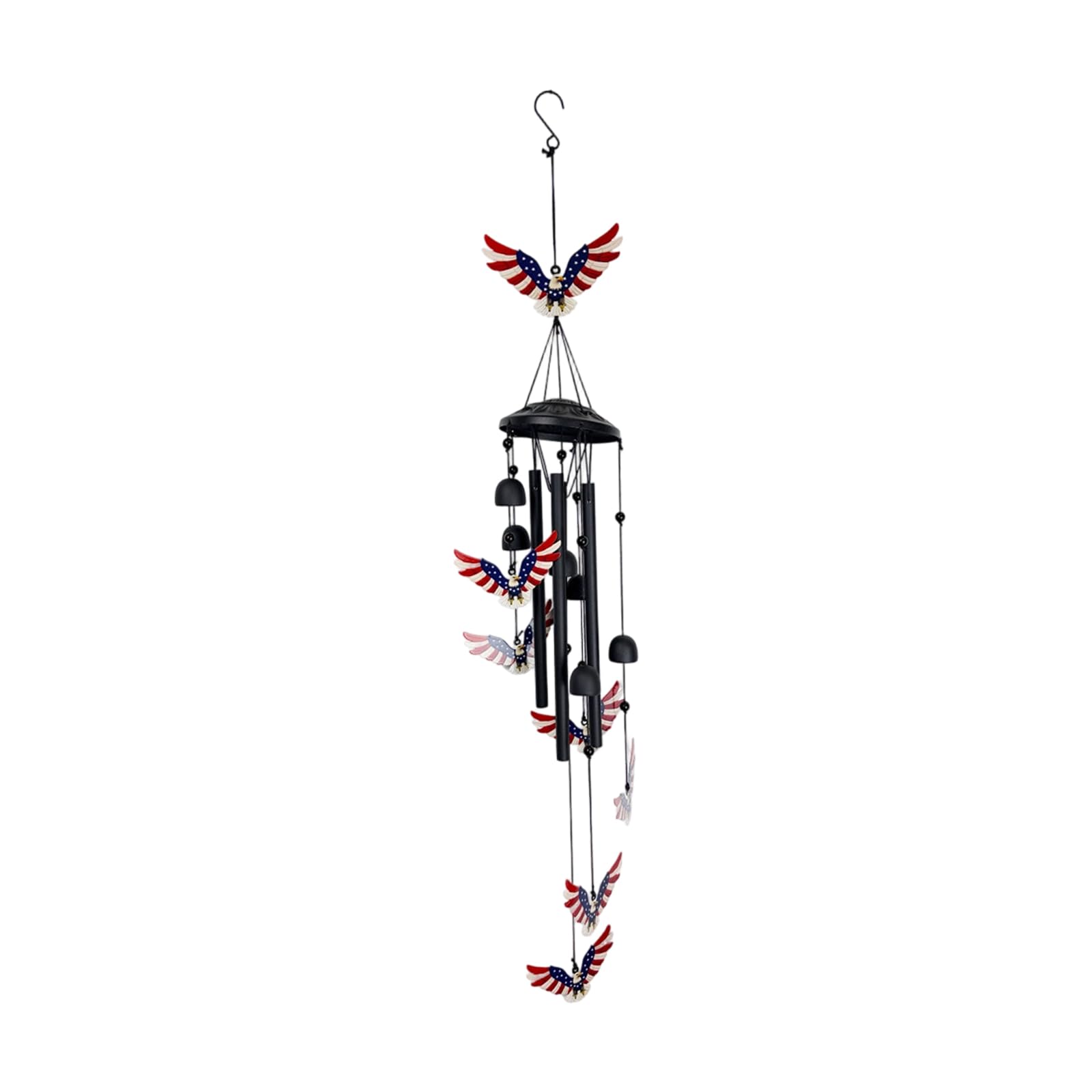 Mekalero Wind Chimes with Melodics Sound and Eye Catching Colorful Accent Decorative Hangings Ornament for Outdoor Outdoor Decorative Pendants