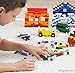 Play Platoon 1120 Pieces Building Bricks Set - 10 Classic Color Blocks - Bulk Building Blocks Compatible with Major Brands - 14 Different Shape Bricks - Includes Wheels, Tires, Axles, Windows & Door