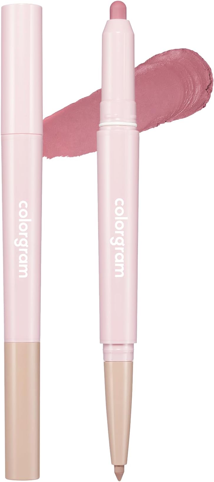 COLORGRAM All In One Over-Lip Maker 05 Cool Rose | Versatile Lip Liner & Contour, Matte finish, Perfect for Daily wear, Bigger and Fuller Lips, Plumping effect, Smooth, creamy texture
