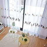 Estilo ★hanging: Con ganchos en la parte superior, Fáciles colgar e instalar.