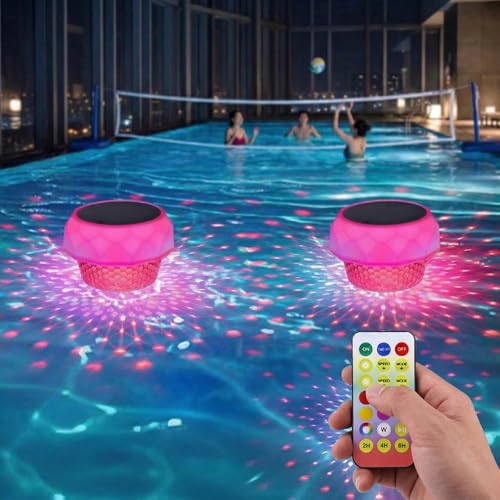 Éclairage solaire de piscine RVB pour illuminer vos soirées de baignade et jacuzzis