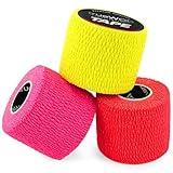 trueWOD Tape Crossfit Adhesivo Cinta Crossfit para Dedos Flexible Hook Grip Tape Esparadrapo Deportivo Halterofilia Resistente Elastico Profesional - Pack 3 Rollos 5cm x 4,5m Heat