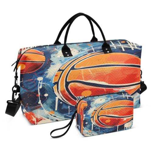 Sac de sport de natation bleu pour séparer vos affaires humides et transporter le maquillage