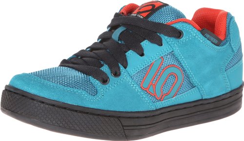 Five Ten Men's Freerider Bike Shoe,Teal/Grenadine,9 D US