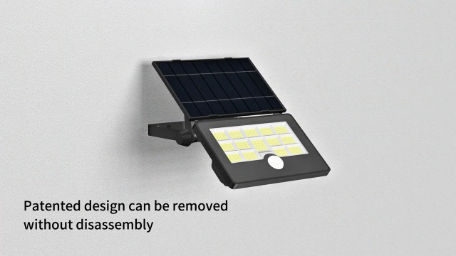 2 Luci Solari Esterno Con Sensore Movimento - 122 LED, 4 Modalità, Impermeabile IP65 - Foto 5