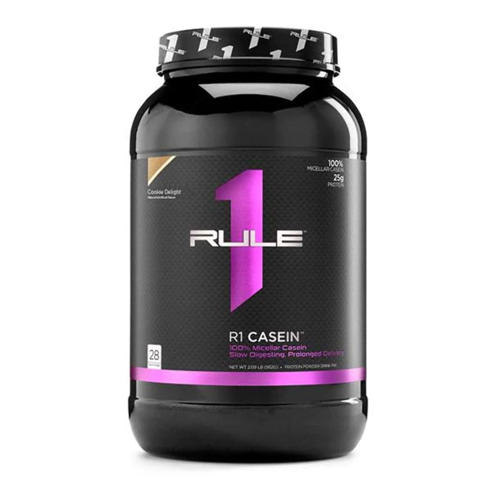 Rule1 R1 Casein Protein (2lbs) Biscuits et crème - Protéines - Caséine