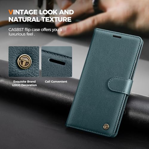 Étui de protection en cuir de qualité supérieure pour iPhone 13 Sarcelle