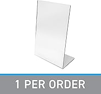 Vista 6 de SSWBasics Espejo de piso de caballete acrílico - 12 pulgadas de ancho x 18 pulgadas de alto