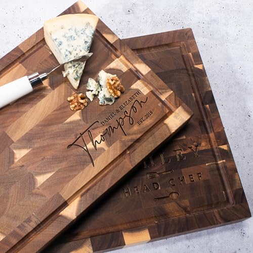 Tabla de Cortar de Madera de Acacia Personalizada miniatura 3