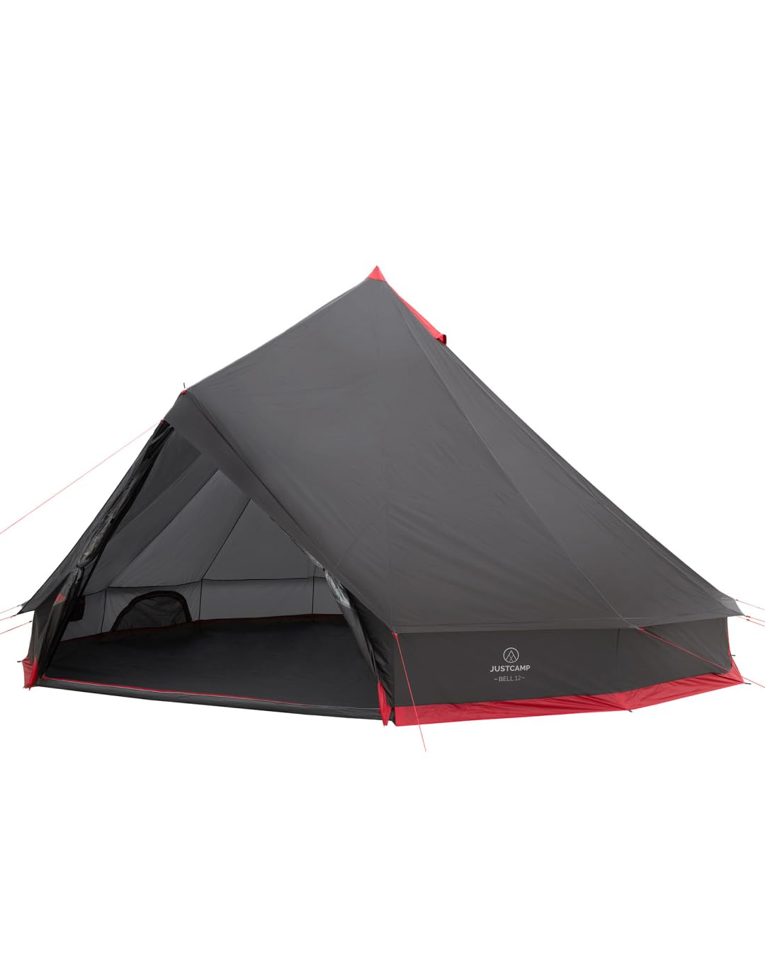 Justcamp Bell 12 Tipi Tente de Camping familiale, 12 Personnes, Tente Pyramide