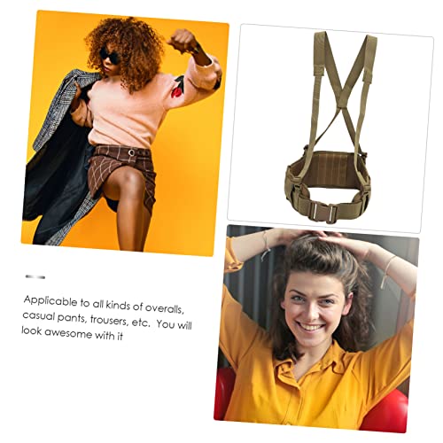 Multi Function Duty Belt for Men Wear Resistant Outdoor Utility Belt Lightweight Breathable Strap for Camping Everyday Use4