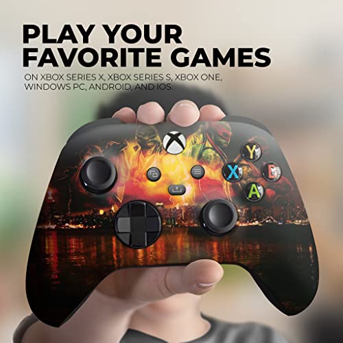 Dreamcontroller Original Xbox Wireless Controller Special Edition Customized Compatible With Xbox One S/X, Xbox Series X/S & Windows 10 Made With Advanced Hydrodip Print Technology(Not Just A Skin) #TOP3