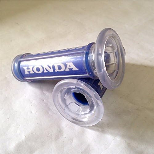 XKMT-Sport Bike Dirt Bike Grips Gel Blue Compatible with APRILLIA BMW Ducati Triumph Yamaha Kawasaki Suzuki Polaris Offroad Dirt Bike(7/8" Left 1" Right) [B017QV913W]