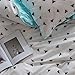Fansu Juego de Ropa de Cama de 4 Piezas, Lunares Triángulo Juego...