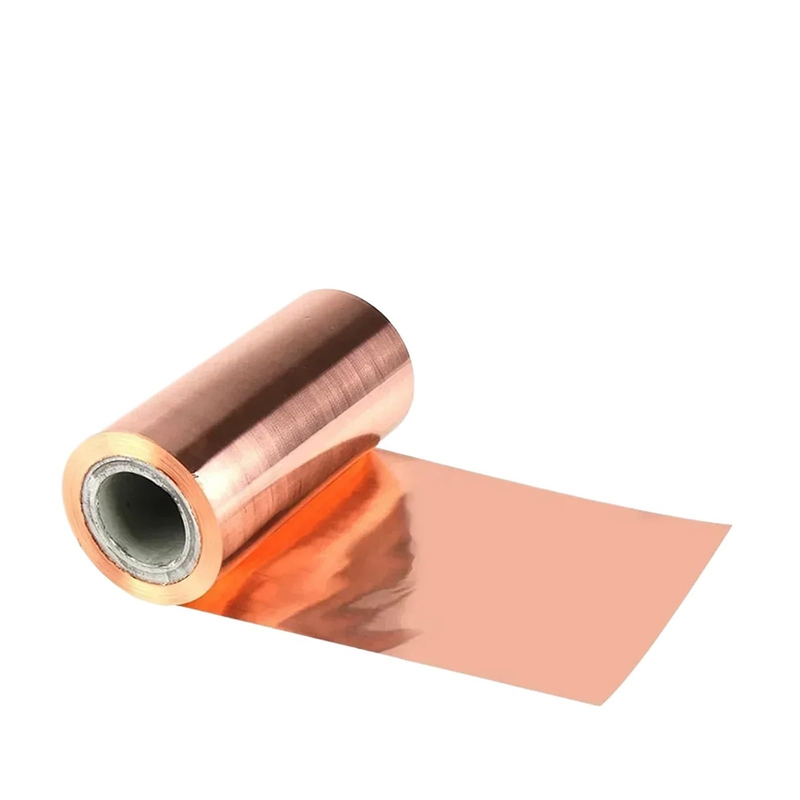 Kupferblechrolle, 99.99% Pure T2 Red Copper Foil Strip Width 5-400mm Thickness 0.01-1mm 1m Length(Width 15mm,Thickness 0.01mm)