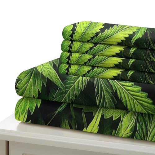 Housse de couette cactus anti-allergie parure de lit microfibre à zip - 7