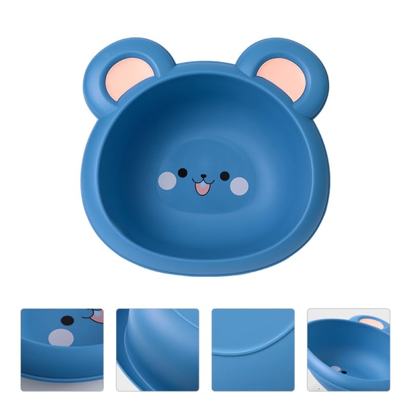 minkissy Lavabo para bebés de dibujos animados para bebé, plástico PP, gran capacidad, mate, apilable, para cuidado del bebé, baño