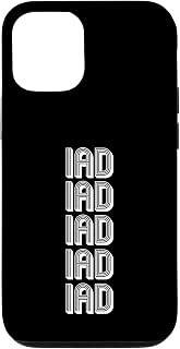 IAD Washington Dulles Airport Travel Case for iPhone 12/12 Pro